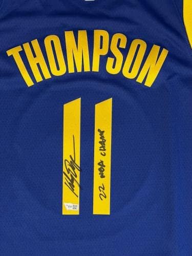 Klay Thompson assinou o Nike Warriors Jersey Autographed Inscript Fanatics Fan Coa - Jerseys autografadas da NBA