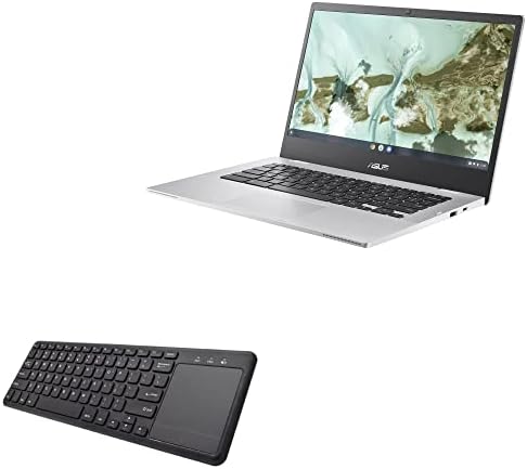 Teclado de onda de caixa compatível com asus Chromebook CX1 - Mediane Keyboard com Touchpad, USB FullSize Teclado PC TrackPad