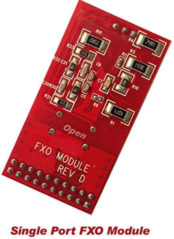 Cartão FXO com 1 FXO módulo, compatível com Issabel FreepBx Asterisk Dahdi, PCI Voice Board, para Asterisk PBX Solução de telefone TDM400
