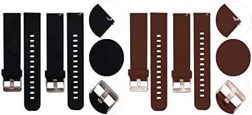 Uma banda de relógio de liberação rápida de um escalão compatível com Huawei Watch GT2 46mm Substituição de silicone Smart Strap com