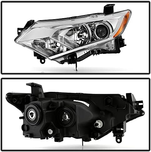 ACANII - Para [Modelo de Halogênio] 2012-2017 Nissan Quest Van Factory Projector Follato de faróis Substituição esquerda+direita