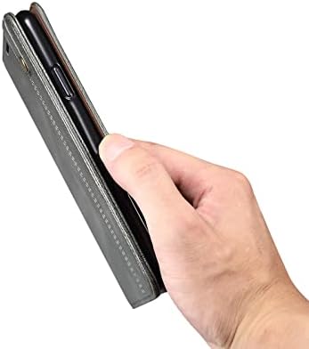Capa de capa de telefone compatível com a Samsung Galaxy A22 5G, 2 em 1 carteira com suporte de carteira, estojo premium de couro PU