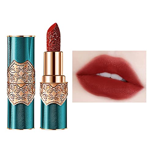 Lipstick de estilo China Não é fácil de cair batom de batom com maquiagem labial de maquiagem de veludo comprido lábio de doces