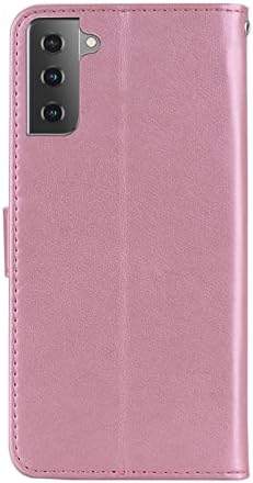 Caixa da carteira Tncavo para Samsung Galaxy S23 com suporte para cartão, casos de bolsa de coruja de glitter de couro PU PU PU PU