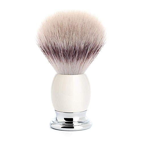 Mühle Sofista de 4 peças Silvertip Fiber Brush Safety Razor Luxury Shaving Set