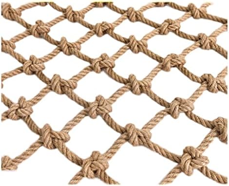 Rede de corda de cânhamo Ouyoxi tecido multifuncional, rede de escalada para a gaiola de crianças como rede de teto, rede