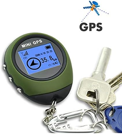 Mini GPS Tracker Locator Receptor de navegação Finder Handheld USB recarregável com bússola eletrônica para viagens ao
