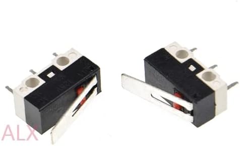 10pcs mouse push button switch micro limite interruptores microvawitch pequeno tripé troca retangular interruptor