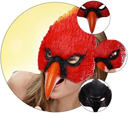 1 PC Bird Head Like Carnival Party Decorativa Decoração para Favores de Celebração de Banquetes