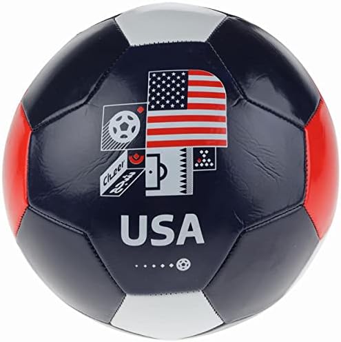 Capelli Sport FIFA Copa do Mundo Catar 2022 Soccer Ball Sovevenir Display, Futbol oficialmente licenciado para jogadores de futebol de jovens e adultos