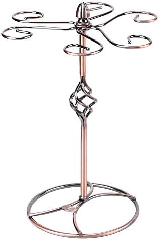 Salalis Wine Glass Rack, Wine Glass Holder Bronze Color para armazenamento de copo para uso do bar para uso doméstico