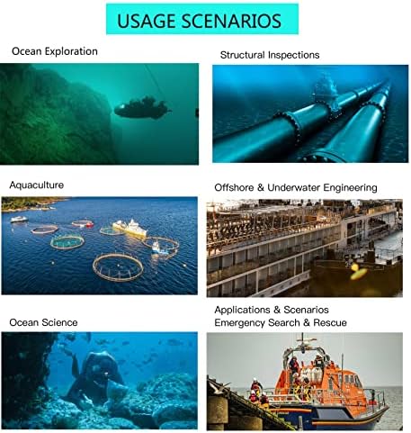 Fifish V6 Expert Subwater Robot ROV com controle remoto de câmera UHD 4K Detecção submarina para visualização, gravação, pesca e