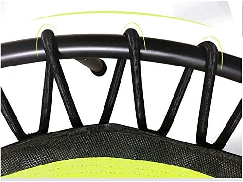 YFDM Trampoline - tapete de salto de trampolim portátil e dobrável seguro para capa de moldura acolchoada para crianças