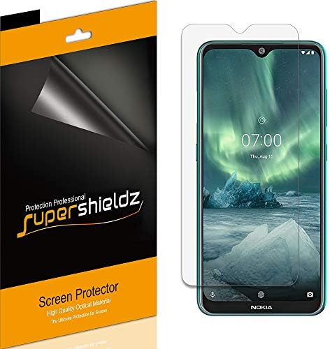 Supershieldz projetado para protetor de tela Nokia 7.2, Anti -brilho e escudo anti -impressão digital