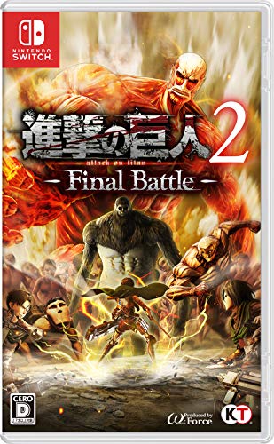 Shingeki no Kyojin 2 Batalha Final para Nintendo Switch Region Versão japonesa livre