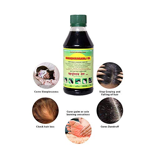 Mahabhringraj Ramakrishna Pharma Scalp Oil Massaging Oil, 200 ml