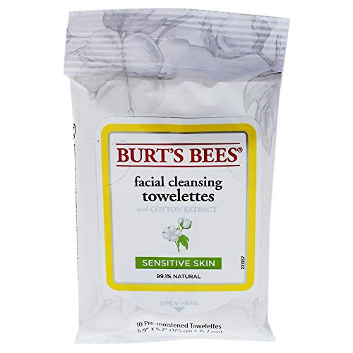 Burts abelhas, toalhas de limpeza facial