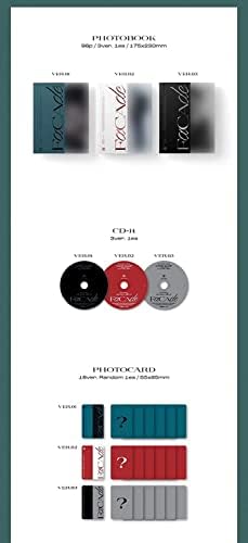 Dreamus Monsta X Wonho Facade 3rd Mini Álbum Contents+Pôster no pacote+rastreamento selado