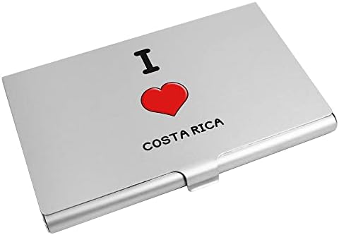 Azeeda 'I Love Costa Rica' titular de cartão de visita/carteira de cartão de crédito