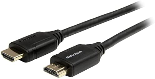 Startech.com Cabo HDMI 2.0 certificado de 6ft com Ethernet - Cabo HDMI HDMI HDMI HDMI - Cordão HDMI - para monitores UHD, TVs, Displays