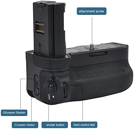McOplus A9 Pro Vertical Battery Grip Controle remoto embutido para câmeras Sony A9 A7riii A7 III, substituto para a Sony VG-C3em