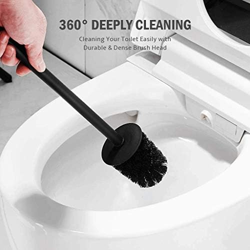 Escova de vaso sanitário zgjhff para escova de limpeza do banheiro do banheiro, pincel de escovas de alumínio de alumínio