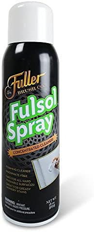 Spray Fulsol Fulsol - Spray de degrau multi -superfície pesado para limpeza Grie & Grease - Solvente de óleo comercial para lavanderia, motor de carro, motocicleta e cozinha