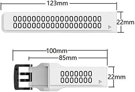 Tiras de faixa de relógio inteligente do Bneguv para Garmin Fenix ​​7x, Fenix ​​6x, 3HR, Fenix ​​5x, Descent Mk2,