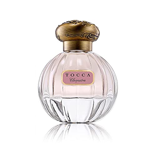 Tocca eau de parfum e creme de mão em Cleópatra - floral quente, toranja, jasmim, baunilha almíscar