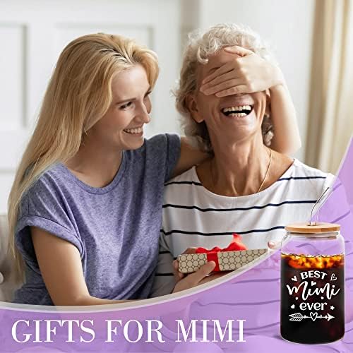 Presentes Pinata Mimi - Presentes da Vovó - Mimi Mothers Day Gifts - Mimi Gifts for Gravma - Presentes de aniversário para Mimi De netos - Melhor Mimi Ever Gifts - 17 oz Copos de café reutilizados