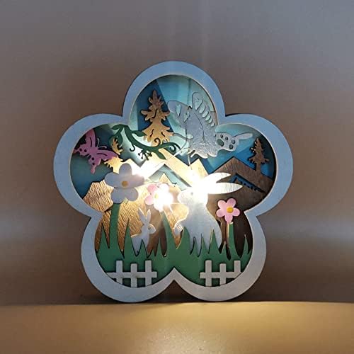 Ornamento de Natal da Filha com Crafts de Água de Desktop Lumin