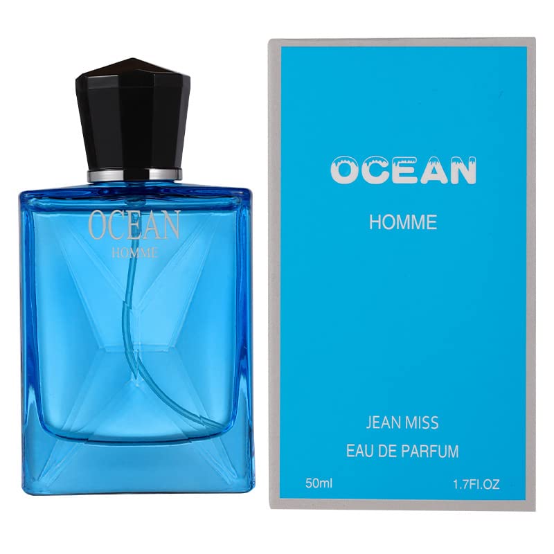Yiylunneo O mesmo perfume masculino 50ml de colônia de fragrâncias marinhas e de longa duração e de longa duração