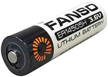 GRE Energia 50 Pack Fanso ER14505H 3.6V AA Bateria de lítio 2700mAh Bateria não recarregável