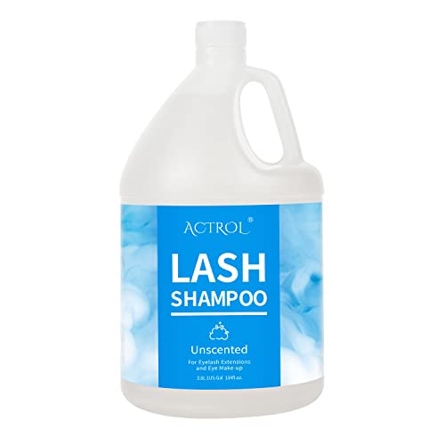 Limpador de cílios do actrol Cleanser Gallen Undesnted 3,8l Natural Lash Extension Shampoo Profissional Palelas de espuma de