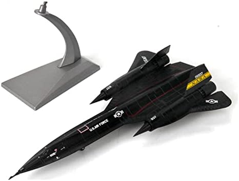 Modelos de aeronaves para a Força Aérea dos EUA SR-71 Blackbird Reconnaissance Aircraft Alloy Modelo SR71 1: 200 Modelo de