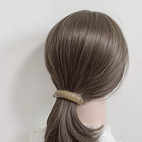 Garras de cabelos de clipe de banana clipes de cabelo de rabo de cavalo clipes de cabelo plástico transparente acessórios