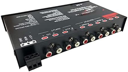 HGVVNM 7 Equalizador do segmento Audio Audio EQ Tuning Crossover amplificador DC 12V