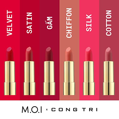 M.O.I Cosmetics Lipstick Matte Limited Edition Cong Tri