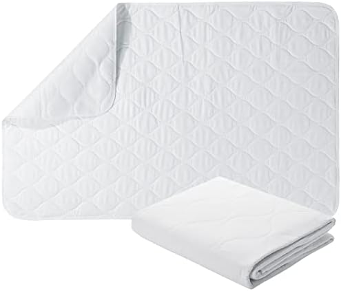 Mr. Pen- Ponto de cama de incontinência lavável, 52x34 polegadas, protetor de colchão à prova d'água, almofadas de cama,