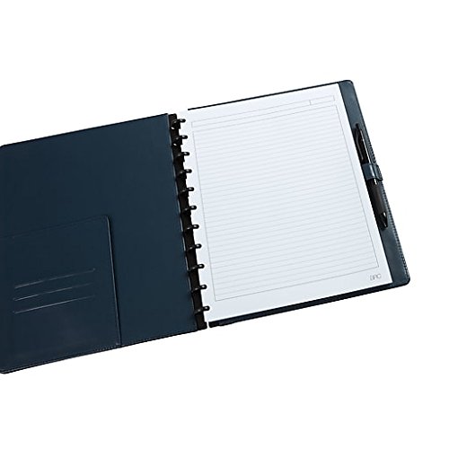 O Staples Arc Arc Cuilizable Notebook System, 8,5 x 11, Blue Colonial