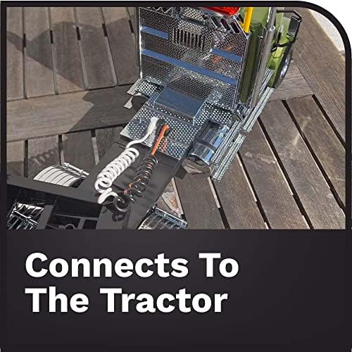 Diecast Masters RC Lowboy Trailer | Diecast Trailer Truck Acessório para Tractor de controle de rádio | 1:16 Modelo de escala A fixação do trailer de controle remoto | Modelo Diecast 27008