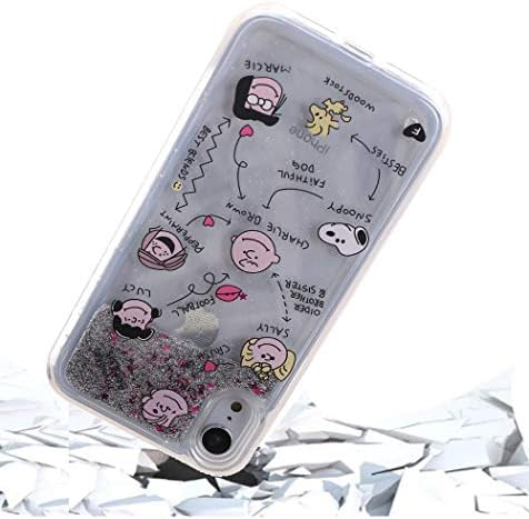 MONCA iPhone XR Caso Glitter Liquid, fofas mulheres brilho feminino brilho brilhante que move casas de telefone protetoras