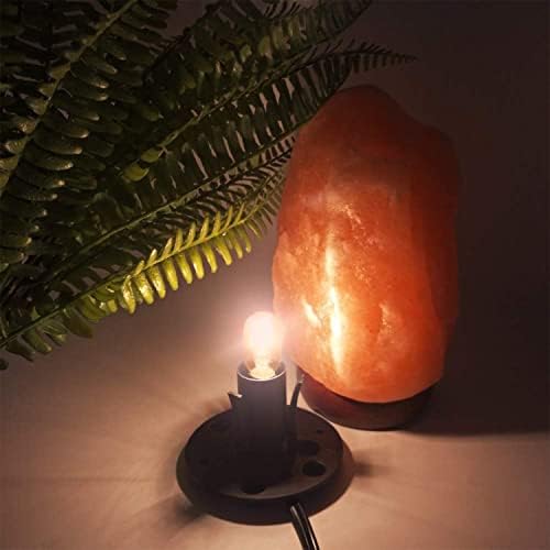 Cordão de lâmpada de sal do Himalaia, com interruptor mais escuro, lâmpada de Natal, cordão de lâmpada de sal com