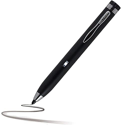 Broonel Black Point Fine Digital Active Stylus caneta - compatível com vastking kingpad m10 10.36 tablet