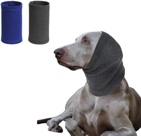 Capuz de cachorro phypole para cães e gatos, mafos de orelha de cachorro para proteção de ruído e banho quente, cachorro -de -cachorro