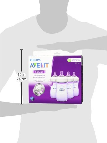Philips Avent Natural Baby Bargles, roxo, 9 onças,