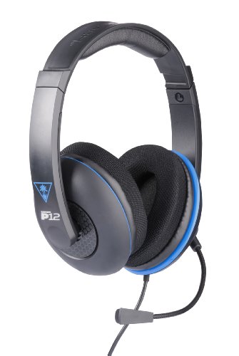 Turtle Beach - Força de ouvido P12 - fone de ouvido de jogo estéreo amplificado - PS4, PS Vita e dispositivos móveis - FFP