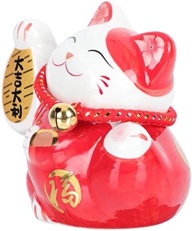 AMOSFUN FORTUNE CAT ESTARTUTA JAPONESA MANEKI NEKO LUCKY CAT FNICURINAS