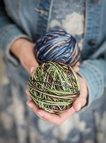 Zen Yarn Garden Superfina Superwash Merino 3 pacote de peso dedilhado