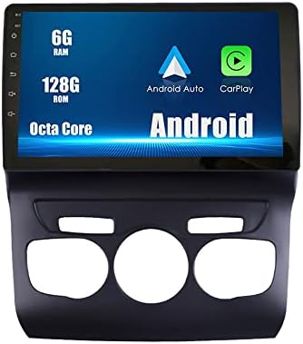 Android 10 Autoradio Navigação de carro Multimídia GPS Radio 2.5D Tela de toque FORCITROEN C4L 2010-2018 OCTA CORE 6GB RAM 128 GB ROM
